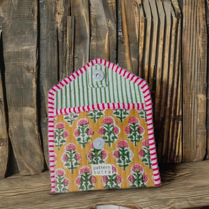 Bolsa pequeña para ordenador portátil hecha a mano con cierre de cremallera para niños, bolsa protectora de viaje para cosméticos, fundas ecológicas - Product Image 2