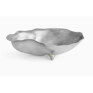 Cuenco de Boda Moderno de Lujo Hecho a Mano y Ecológico ROSHAN HANDICRAFTS RH-P021 de Acero Inoxidable Plateado de la Mejor Calidad - Product Image 4