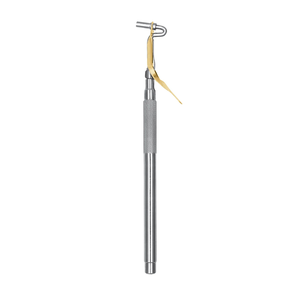 Instrumento dental manual de amalgama de un solo extremo de 2.8 mm con agarre ergonómico para colocación de rellenos - Product Image 1