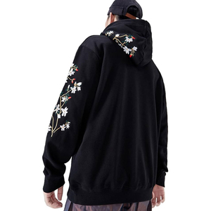 Sweats à capuche légers pour hommes, brodés, en coton mélangé, de qualité supérieure, vente en gros - Product Image 3