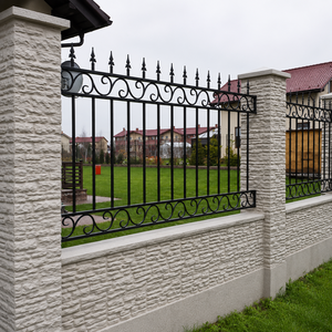 Suministro de Cercas Metálicas de Primera Calidad: Descubra Soluciones de Cercas Metálicas Hermosas y Duraderas para Residencias Familiares Modernas y de Lujo. - Product Image 2