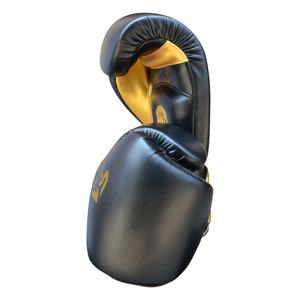 Guantes de boxeo profesionales con logotipo personalizado, de cuero genuino, con cordones, para sparring, competición y entrenamiento en el gimnasio. - Product Image 3