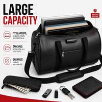 Bolsa para Documentos Impermeable y Resistente al Fuego con Cierre, Bolsa de Emergencia de Fibra de Vidrio con Revestimiento de Silicona y Correa para el Hombro para Portátil y Efectivo