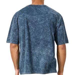 ผู้ผลิตเสื้อยืดคอกลมผ้าฝ้าย 100% คุณภาพสูง พิมพ์โลโก้ตามสั่ง สไตล์ลำลอง แฟชั่นสำหรับผู้ชาย - Product Image 4