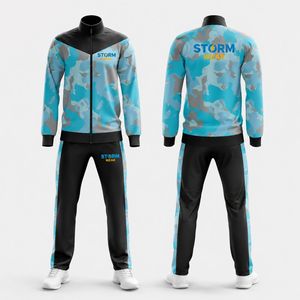 Survêtement d'entraînement athlétique pour équipe de basketball, nouveau, 100% polyester, vêtements de sport personnalisés, séchage rapide, sublimation, tenue d'échauffement - Product Image 4
