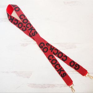 Lanière en nylon Go Red Cats avec crochet métallique, sangle réglable tendance - Product Image 5