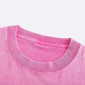 เสื้อยืดผู้หญิงแบบใหม่ แห้งเร็ว ล้างสีแบบแอซิดวอช แบรนด์เสื้อผ้าสั่งทำได้ เสื้อยืดออกกำลังกายผู้หญิง ทนทาน ล้างสีแบบแอซิดวอช - Product Image 2