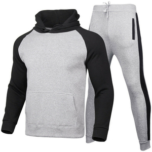 Survêtement OEM de haute qualité en gros, ensemble de sport ajusté 2 pièces, survêtements de jogging personnalisés pour hommes, vêtements de sport - Product Image 4