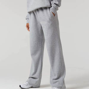 Servicio OEM, Venta al por Mayor, Chándal Informal Holgado con Capucha para Mujer, Diseño Sólido, 100% Algodón, Logotipo Personalizado - Product Image 3