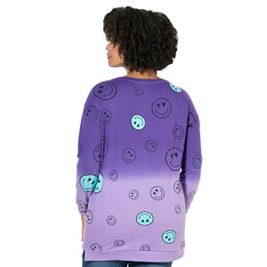 Sweat-shirt unisexe à col rond, vierge, épais, 100 % coton molletonné, personnalisable avec logo, pour femme, vente en gros, OEM - Product Image 5