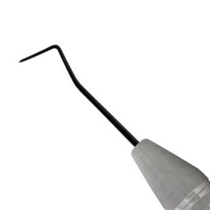 เครื่องมือตรวจวินิจฉัยทางทันตกรรมหัวตรวจสแตนเลสสีดำ2หัว - Product Image 4