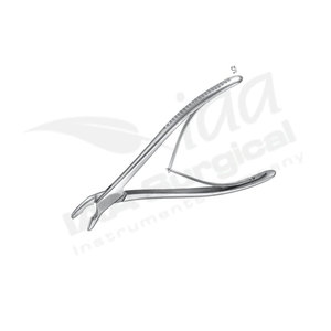 Rongeur Ortopédico para Sujeción de Huesos, Instrumento Quirúrgico Manual de Acero Inoxidable, Certificado CE Clase I - Product Image 5