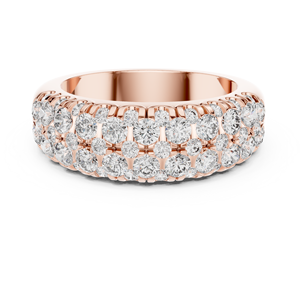 Infinity 925 Sterling Silver Moissanite <b>Diamond</b> <b>Ring</b> Wholesale Fine Jewelry Manufacturer Export Supplier - Product Image 1