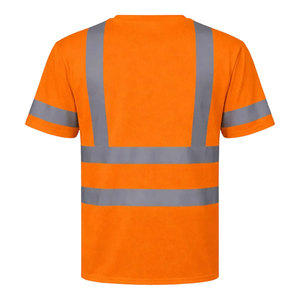 Vêtements de travail, t-shirts de sécurité à manches courtes très vendus, t-shirts de sécurité pour ateliers de construction - Product Image 2