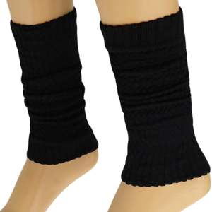 Cotton Retro Style <b>Knitted</b> <b>Boot</b> Socks Baggy Leg Warmers with Style - Product Image 4