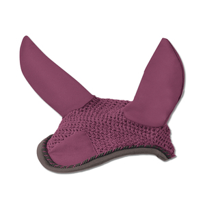 Luxury Horse Ear Bonnet Custom Fit Lightweight <b>Fly</b> Veil Premium Cotton Wool Polyester OEM ODM Equestrian Riding Gear - Product Image 6