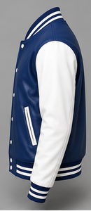 เสื้อแจ็คเก็ตวาร์ซิตี้คุณภาพสูงสำหรับผู้ชายพร้อมปกตั้ง - Product Image 4