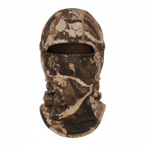 Pasamontañas Táctico de Camuflaje para Caza, Forrado de Forro Polar, Cálido para Invierno, Máscara Facial Completa, Cortavientos, Capucha Térmica para Exteriores, Calentador de Cuello - Product Image 1