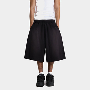 Pantalones Cortos de Moda Vintage de Alta Demanda, Estilo Urbano Casual, de Mezclilla Gruesa, Hasta la Rodilla, de Secado Rápido, Tejido Suave, Venta al por Mayor - Product Image 4