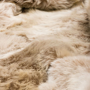 Elegant <b>Women's</b> <b>Long</b> Shearling Coat With Fur Trim Suede Winter <b>Jacket</b> Full Sleeve Windproof Safari Style - Product Image 4