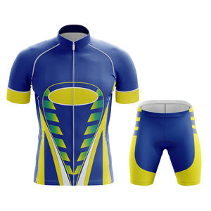 Uniforme de Ciclismo de Manga Corta con Diseño Ajustado y de Secado Rápido - Product Image 1