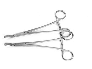 Pinzas Quirúrgicas Mayo Hegar Personalizadas para Sujetar Agujas, de Acero Inoxidable, para Microcirugía, Instrumento Médico Manual, con Certificación CE ISO13485 - Product Image 3