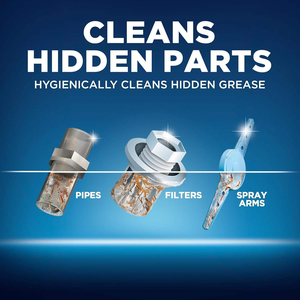 Limpiador de lavavajillas Finish In-Wash: Limpia la grasa y la suciedad ocultas, 3 unidades - Product Image 4