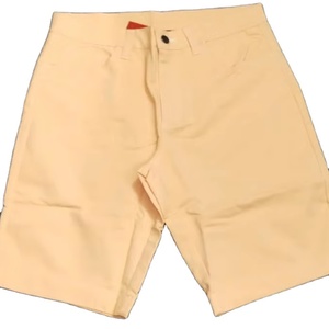 Pantalon court pour homme 100% coton Short élastique décontracté à 4 poches avec motif décoratif pour une impression globale - Product Image 4