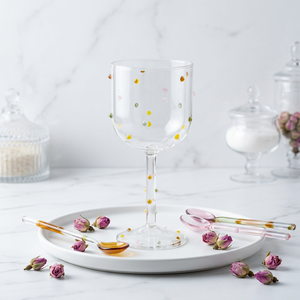Copas de Vino de Cristal Soplado a Mano, Únicas y Vintage, para Regalos Corporativos de Lujo y Duraderos - Product Image 3