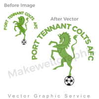 Services de création d'illustrations vectorielles rétro : conversion de logos bitmap en vectoriel, design épuré de haute qualité, livraison rapide et abordable.