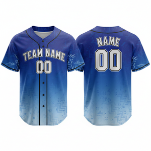 Camiseta de Béisbol Personalizada para Adultos, Sublimada, Tejido de Malla 100% Poliéster, Cómoda, Duradera, de Secado Rápido y Transpirable, Manga Corta - Product Image 6