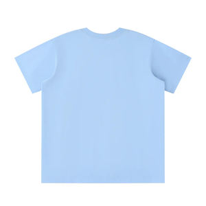 Women's Oversized Cotton Crop <b>Top</b> New Design Boxy T-Shirts Plain Color Summer Apparels - Product Image 6