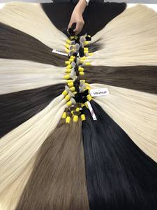 Vente chaude en vrac cheveux couleur personnalisée 100% vierge vietnamienne cheveux crus de haute qualité de Nasa - Product Image 6