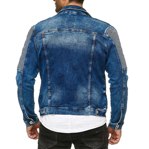 New Arrival Good Quality <b>Top</b> Design Good Quality Fashionable Spring And Autumn Denim Jacket Men's Denim Men's Jacket - Product Image 3