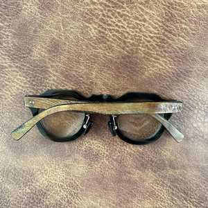Gafas Redondas Ajustables Hechas a Mano con Cuerno de Búfalo, Estilo Artesanal Ecológico y Moderno, HASAN CRAFT HC-0001, Arte y Coleccionismo - Product Image 6