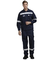 Vêtements de sécurité réfléchissants personnalisés, vêtements de travail, protection de sécurité, combinaison antistatique respirante en coton, uniforme de travail de sécurité
