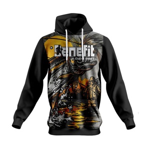 Ropa deportiva de pesca de la mejor calidad Unisex para adultos Impermeable Hombre Pescado Logotipo impreso Ropa para adultos - Product Image 5