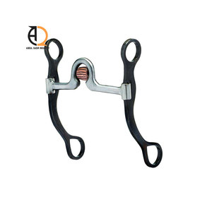 Bocado Profesional para Caballo de Acero Inoxidable con Anillo Suelto, Equipo de Entrenamiento para Caballos, Actividades Ecuestres - Product Image 2