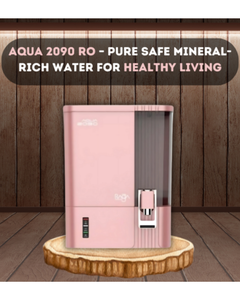 Purificador de Agua RO BNJ Aqua 2090 Serie RAGA (ROSA) con Tanque de 10L, 12-15L/h, Montaje en Pared/Encimera, LED, Plástico ABS de Grado Alimenticio para Uso en Hoteles - Product Image 2