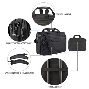 Sac pour ordinateur portable unisexe personnalisé, grande capacité, doux, durable, en coton/nylon/polyester, léger, pour le travail, les activités de plein air et le bureau - Product Image 5
