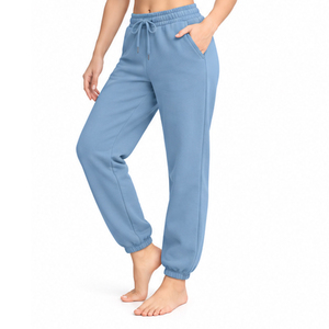 Pantalon de jogging pour femme en molleton de coton, marque privée, OEM, ODM, bas de sport, vente en gros d'usine, fabricant de vêtements, commandes d'acheteurs - Product Image 5