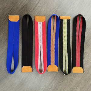Sangles de levage pour soulevé de terre, haltérophilie, sangles de gym en coton robustes pour tractions et rameurs, équipement d'entraînement de musculation - Product Image 1