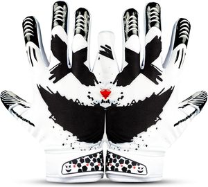 Guantes de Fútbol Americano Personalizados de Alta Calidad para Mujer, Estilo Inspirado en Minifalda de Cuero, Guantes Deportivos Transpirables - Product Image 1