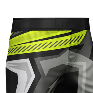 กางเกงชกมวยยิวยิตสูแบบสั่งทำปี 2026 พร้อมโลโก้ ลายเรียบ เอวกลาง แห้งเร็ว MOQ ต่ำ ผ้าซาติน กางเกง MMA สำหรับคิกบ็อกซิ่งและกราปลิง - Product Image 4