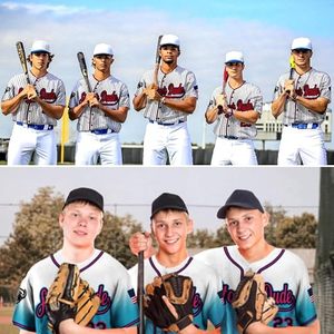 Camisetas y Uniformes de Béisbol Personalizados - Camisetas Personalizadas para Mujer y Hombre Diseña Tu Propia Camiseta 100% Poliéster que Absorbe la Humedad - Product Image 3