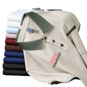 Polo Personalizado de Manga Corta para Hombre, Talla Grande, con Bolsillo, Logotipo Bordado, Transpirable, de Poliéster - Product Image 4