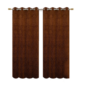 Cortinas de Diseño Nuevo, Cortinas Sencillas y Clásicas de Color Sólido para Sala de Estar y Hotel, 100% Opacas, Venta al por Mayor para Uso Doméstico y Hotelero - Product Image 6