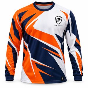 Diseñado con Tela de Poliéster Transpirable de Secado Rápido, Jersey Profesional de Motocross MX, Ropa de Motociclismo - Product Image 1