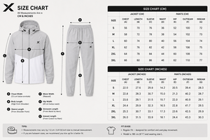 Ensemble pull et coupe-vent à fermeture éclair X Sports City pour homme – Respirant, décontracté, pour l'automne – Une ville, tous les sports, passion sans fin – Logo X - Product Image 6