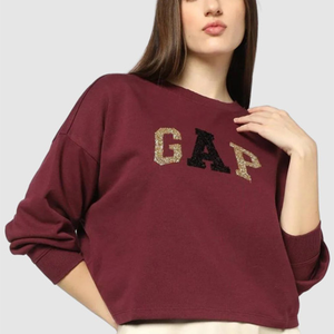 Haut à manches longues décontracté simple de haute qualité pour femmes et jeunes filles, style streetwear, vêtements décontractés, sweats à capuche pour femmes, sweat-shirts pour dames, orné de cristaux - Product Image 1